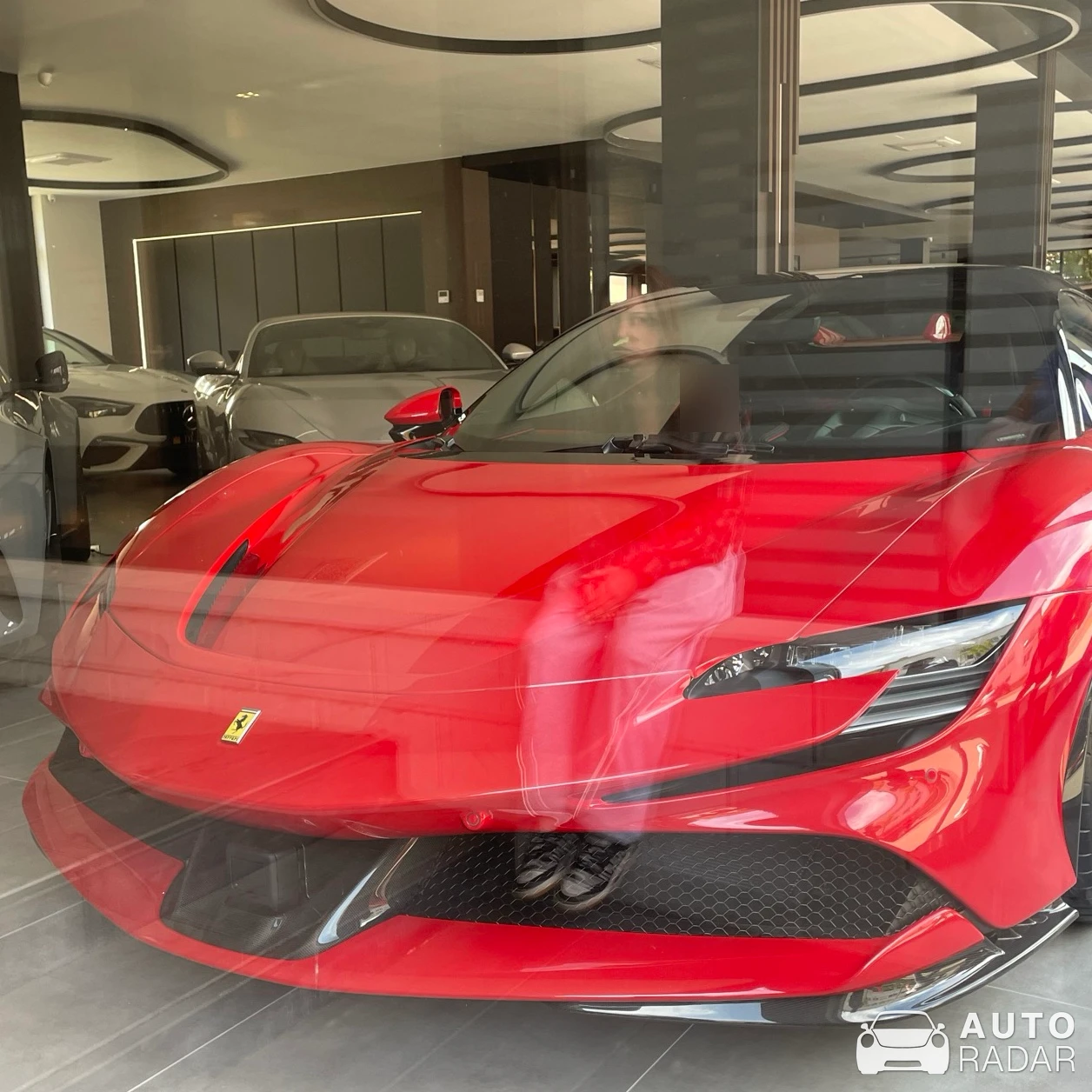 Ferrari SF90 Stradale spotted in Székesfehérvár