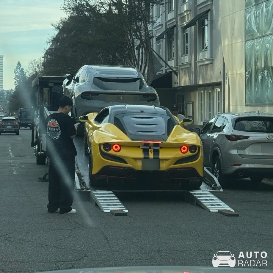 Ferrari F8 Tributo spotted in Beverly Hills, United States
