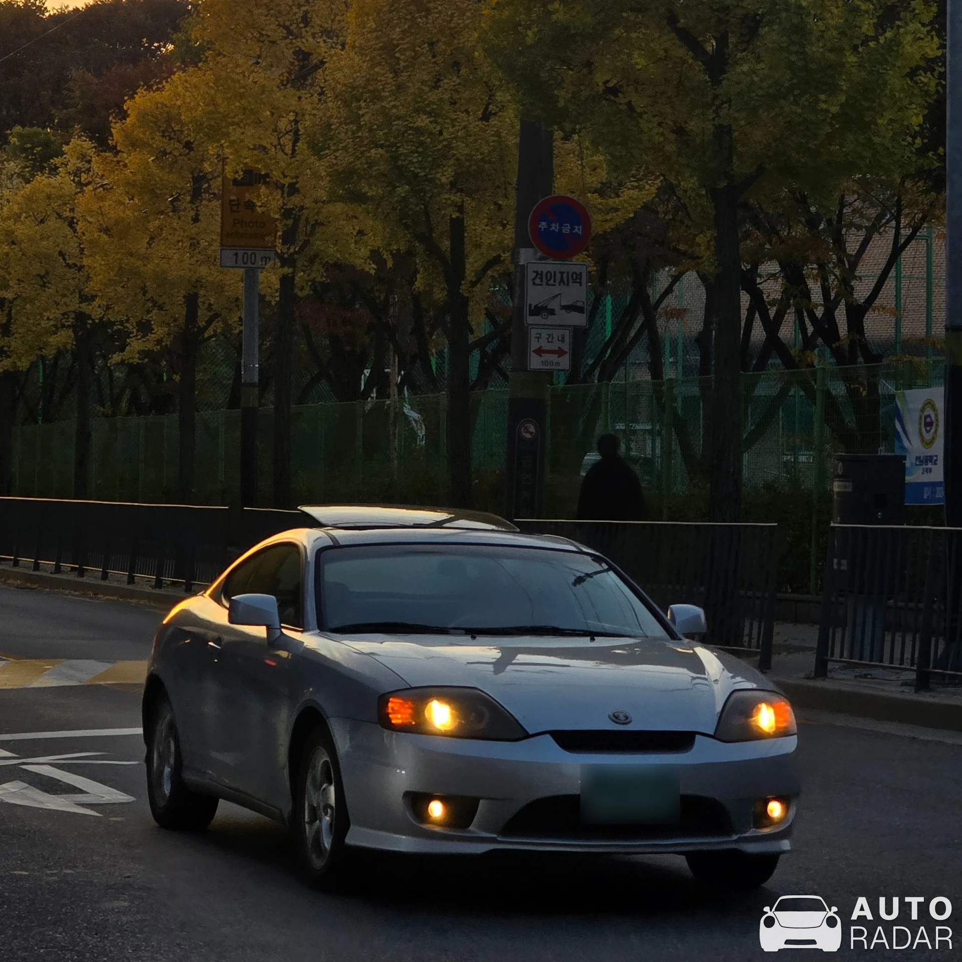 Hyundai Tuscani spotted in Seocho District, South Korea