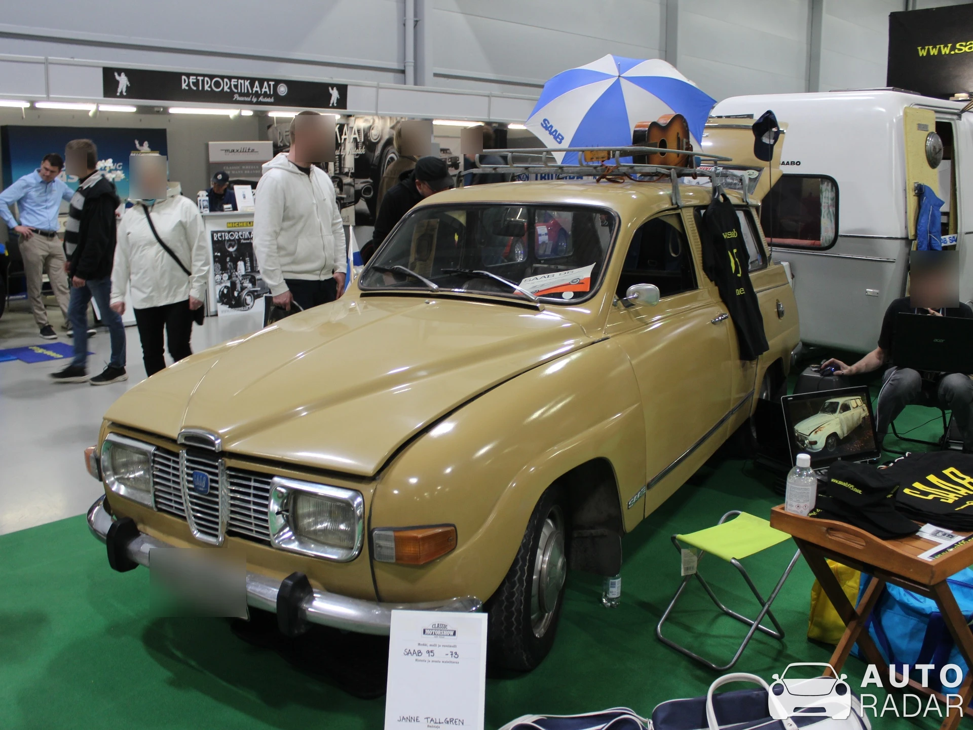 Saab 95 spotted in Lahti
