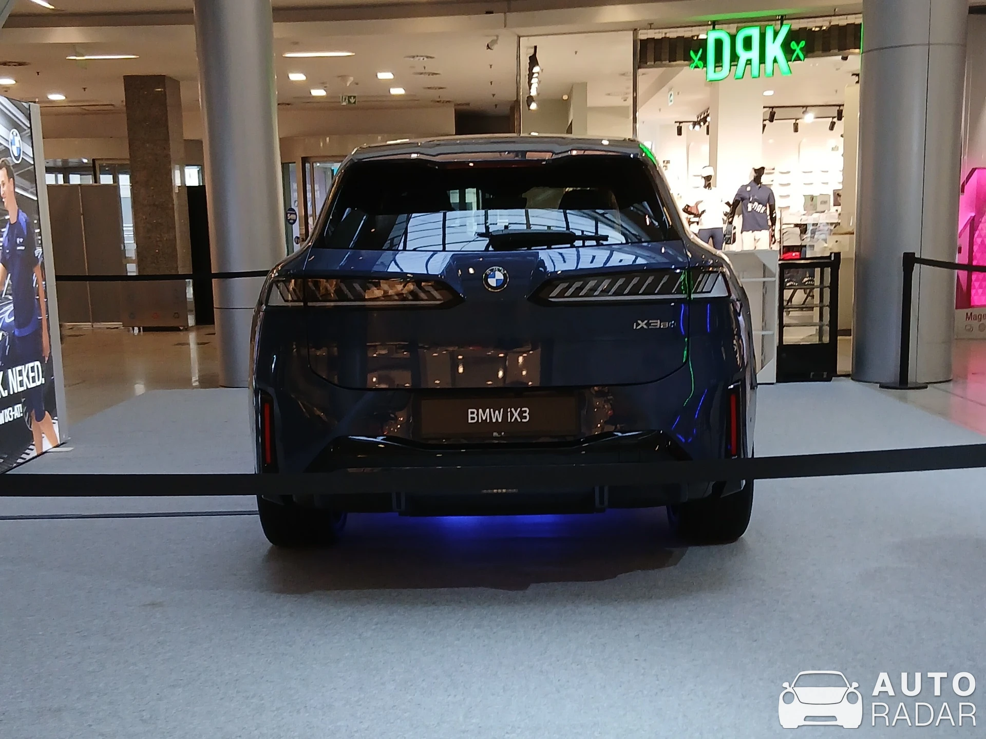 BMW iX3 spotted in Nyíregyháza