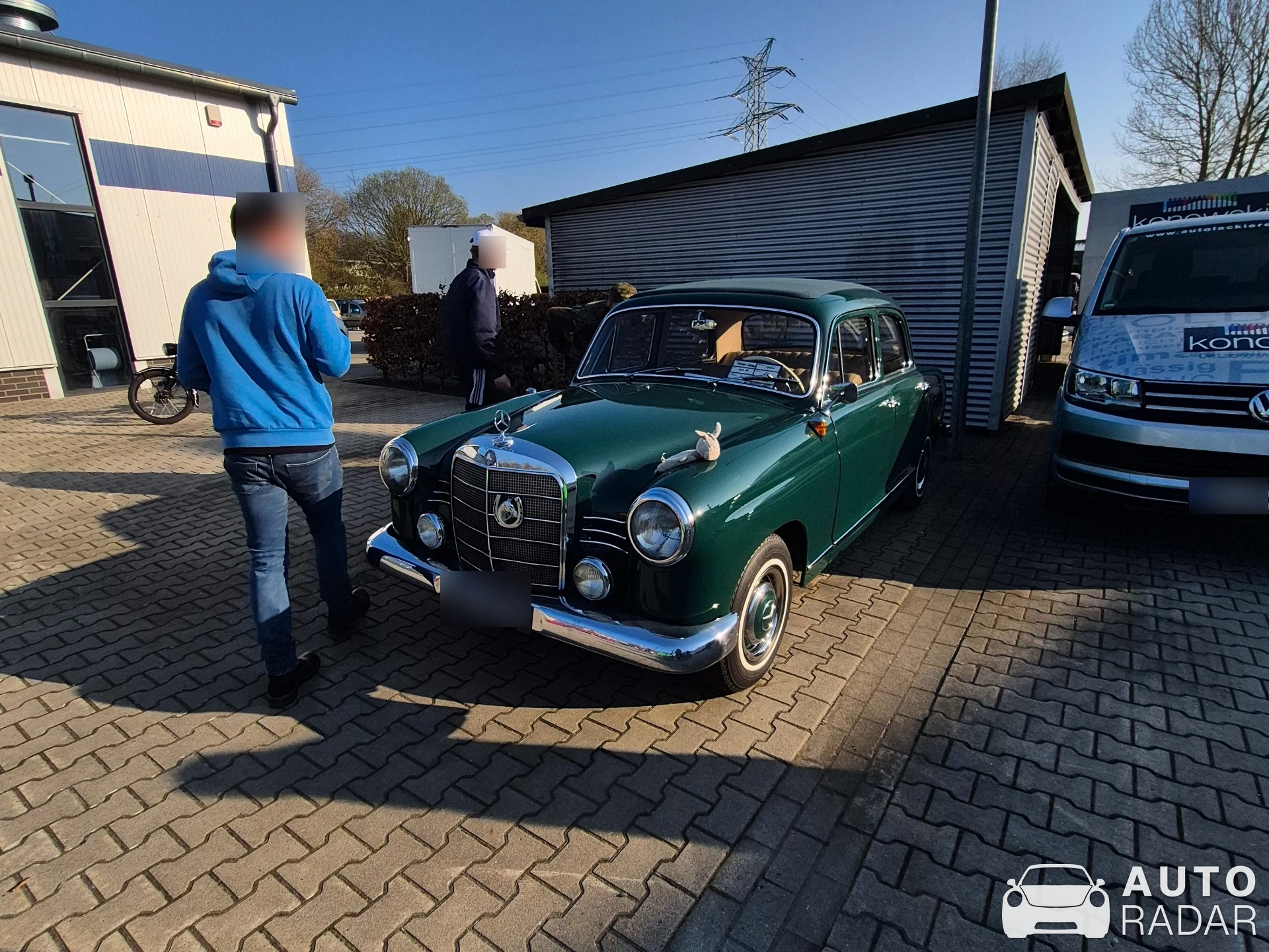 Mercedes-Benz Ponton spotted in Haselünne, Germany