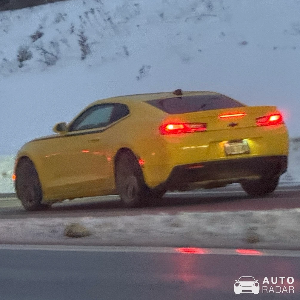 Chevrolet Camaro RS spotted in Akron