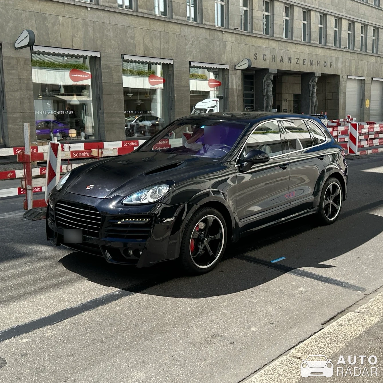 Porsche Cayenne Turbo TechArt Magnum spotted in Zürich