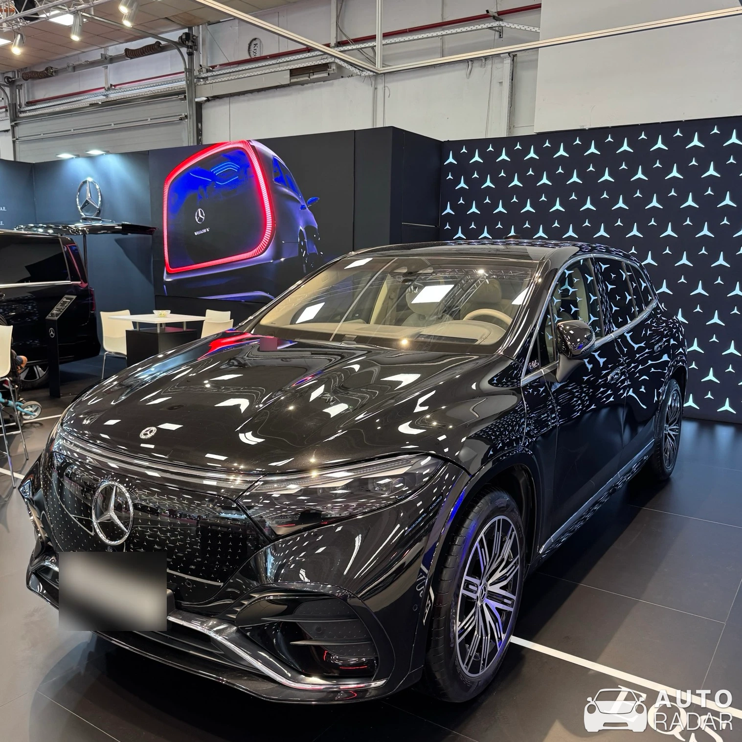 Mercedes-Benz EQS SUV spotted in Thessaloniki