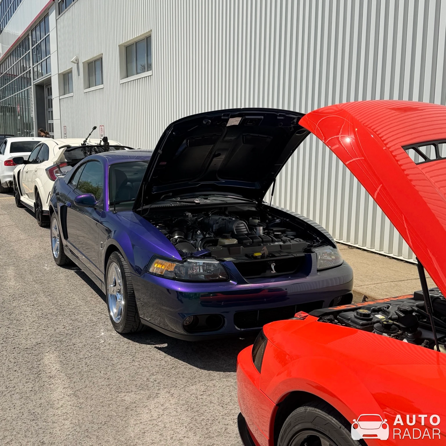 Ford Mustang SVT Cobra Mystichrome Package spotted in Charlemagne