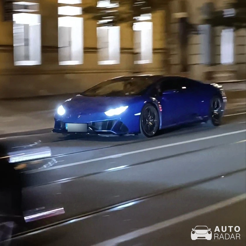 Lamborghini Huracán LP640-4 EVO spotted in Praha 1, Czechia