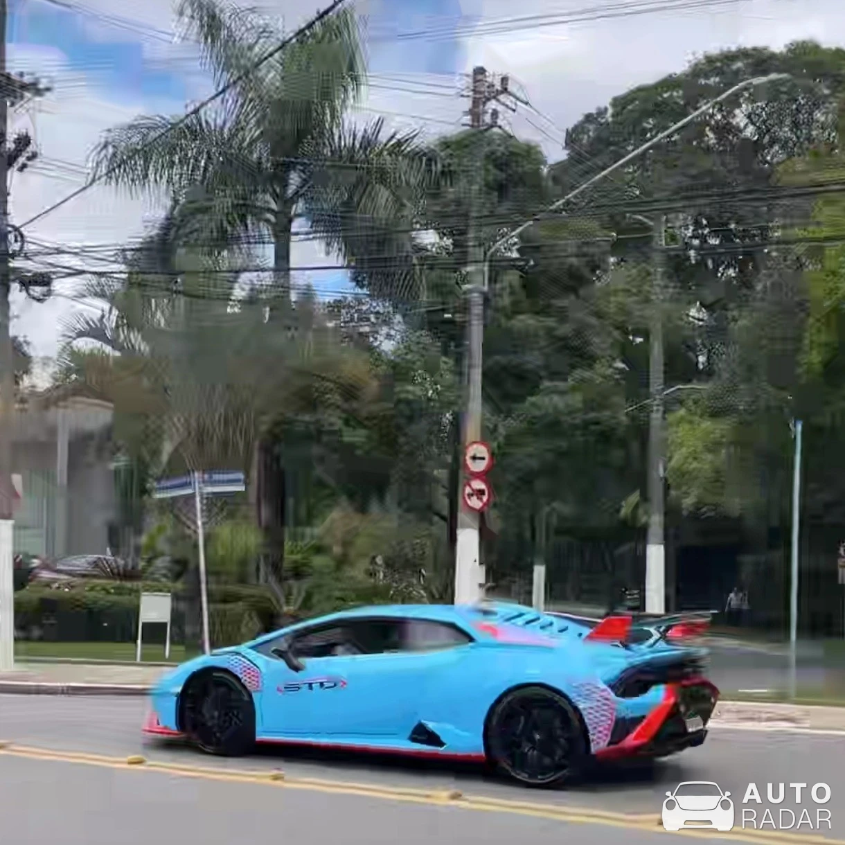Lamborghini Huracán LP640-2 STO spotted in Jardim Europa, Brazil