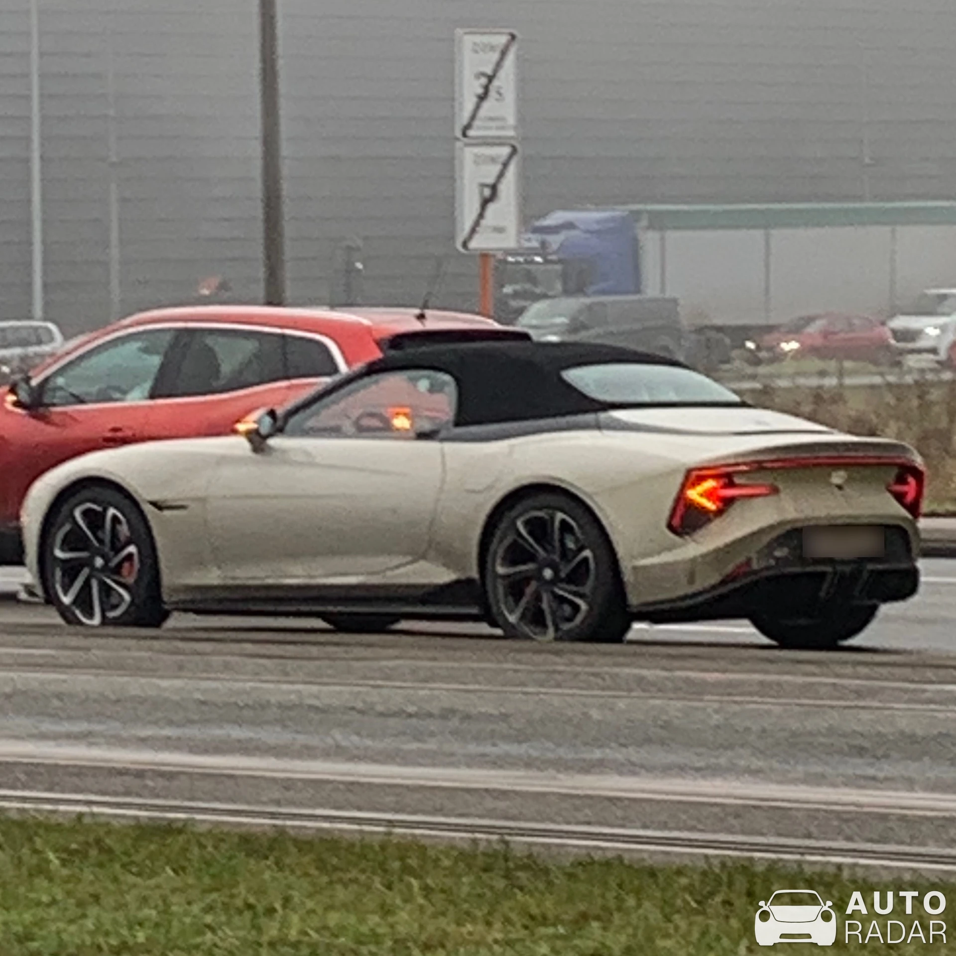 MG Cyberster spotted in Wijnegem, België