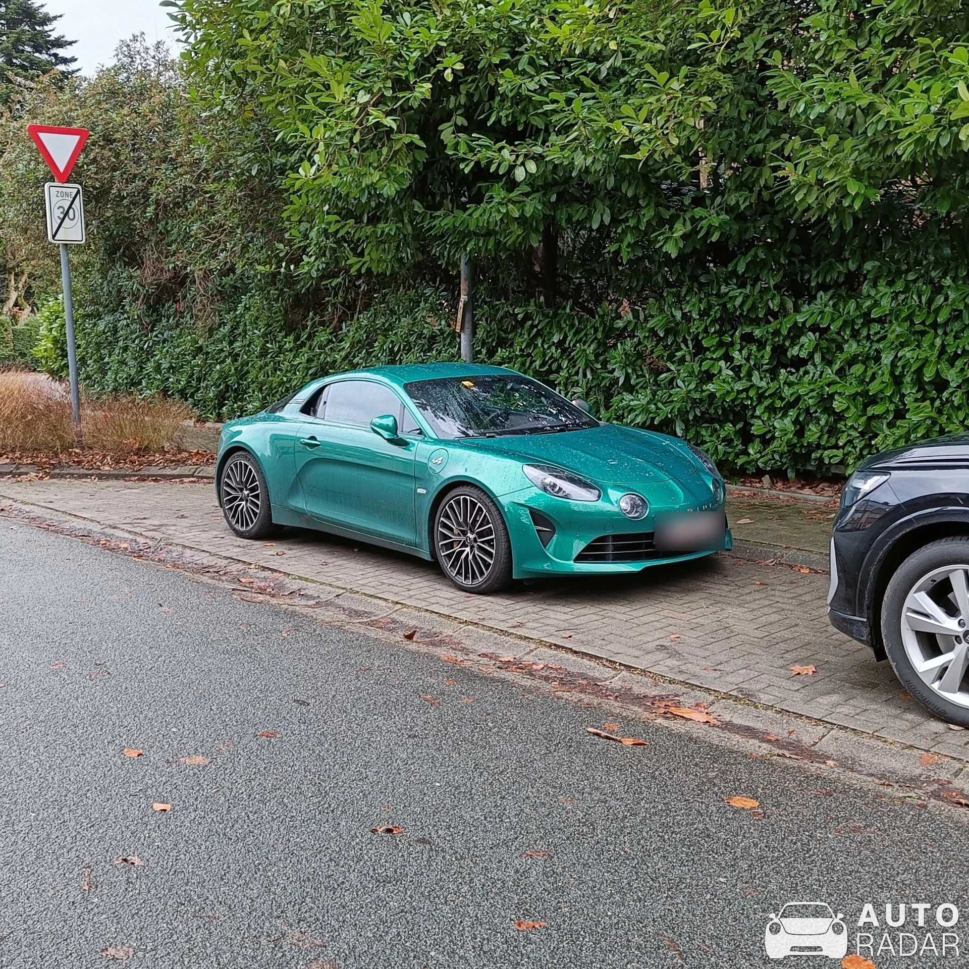 Alpine A110 spotted in Sint-Niklaas, Belgium