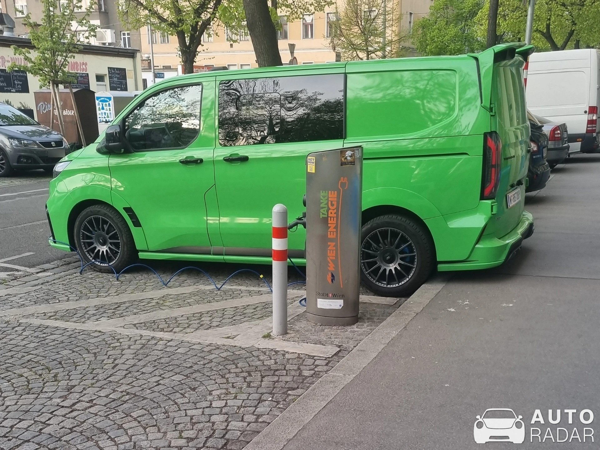 Ford Transit MS-RT spotted in Vienna