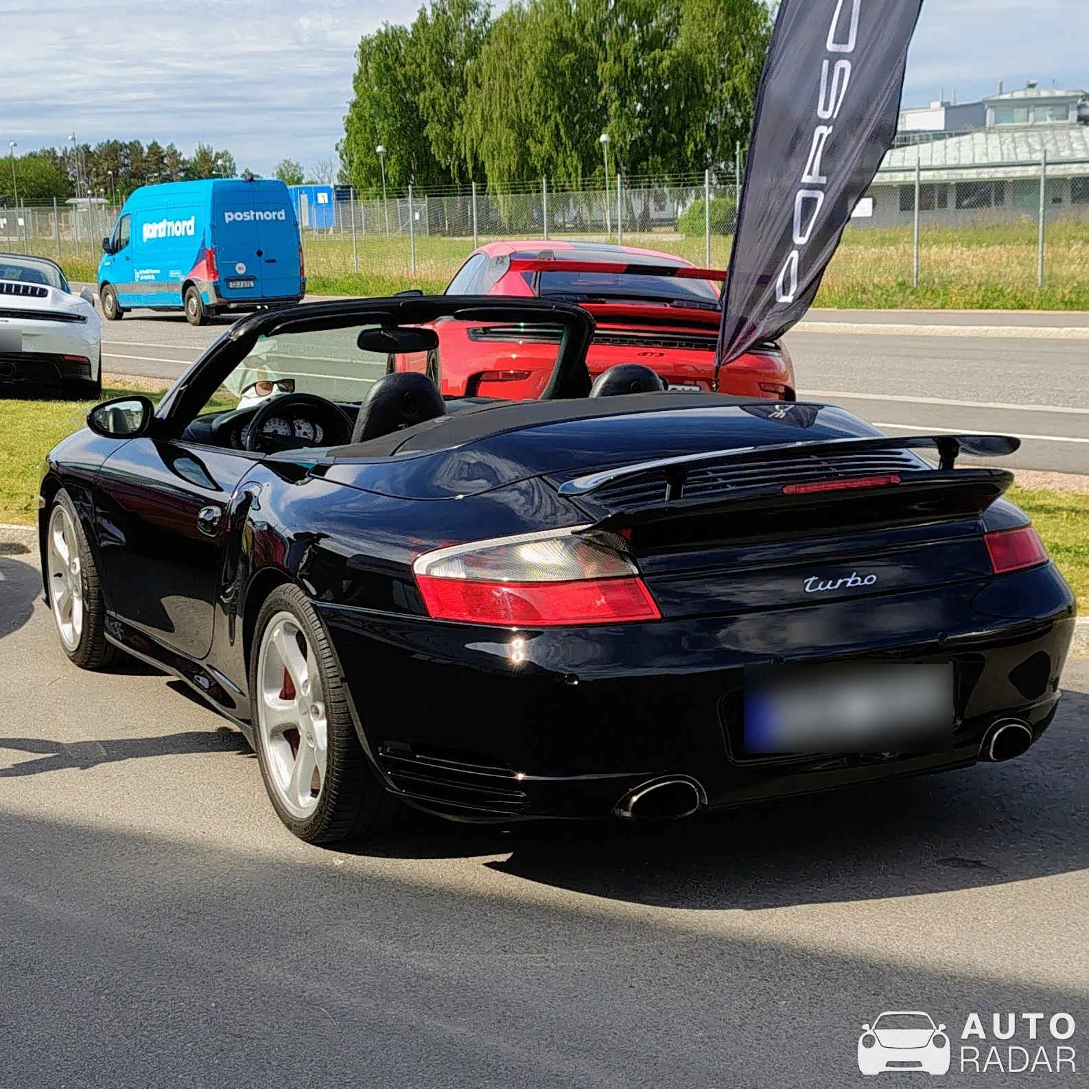 Porsche 996 Turbo Cabriolet spotted in Uppsala