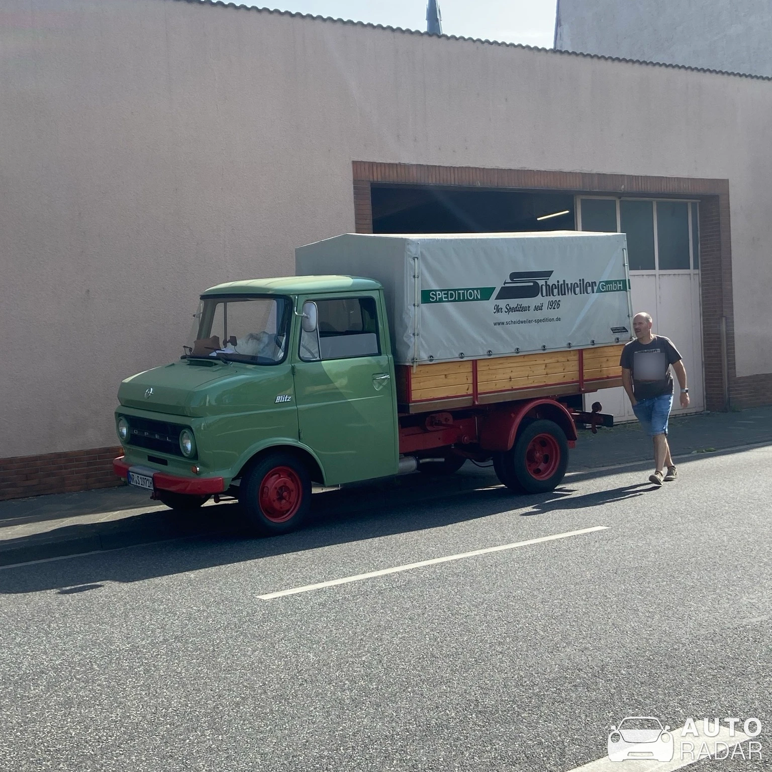 Opel Blitz spotted in Neuwied