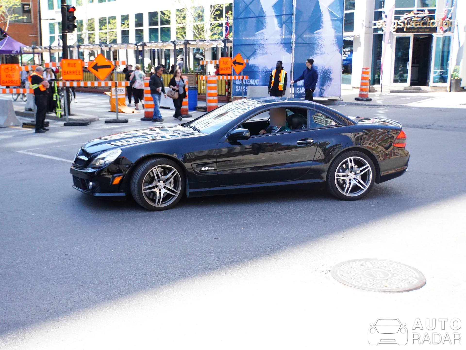 Mercedes-Benz SL 63 AMG R230 spotted in Montréal