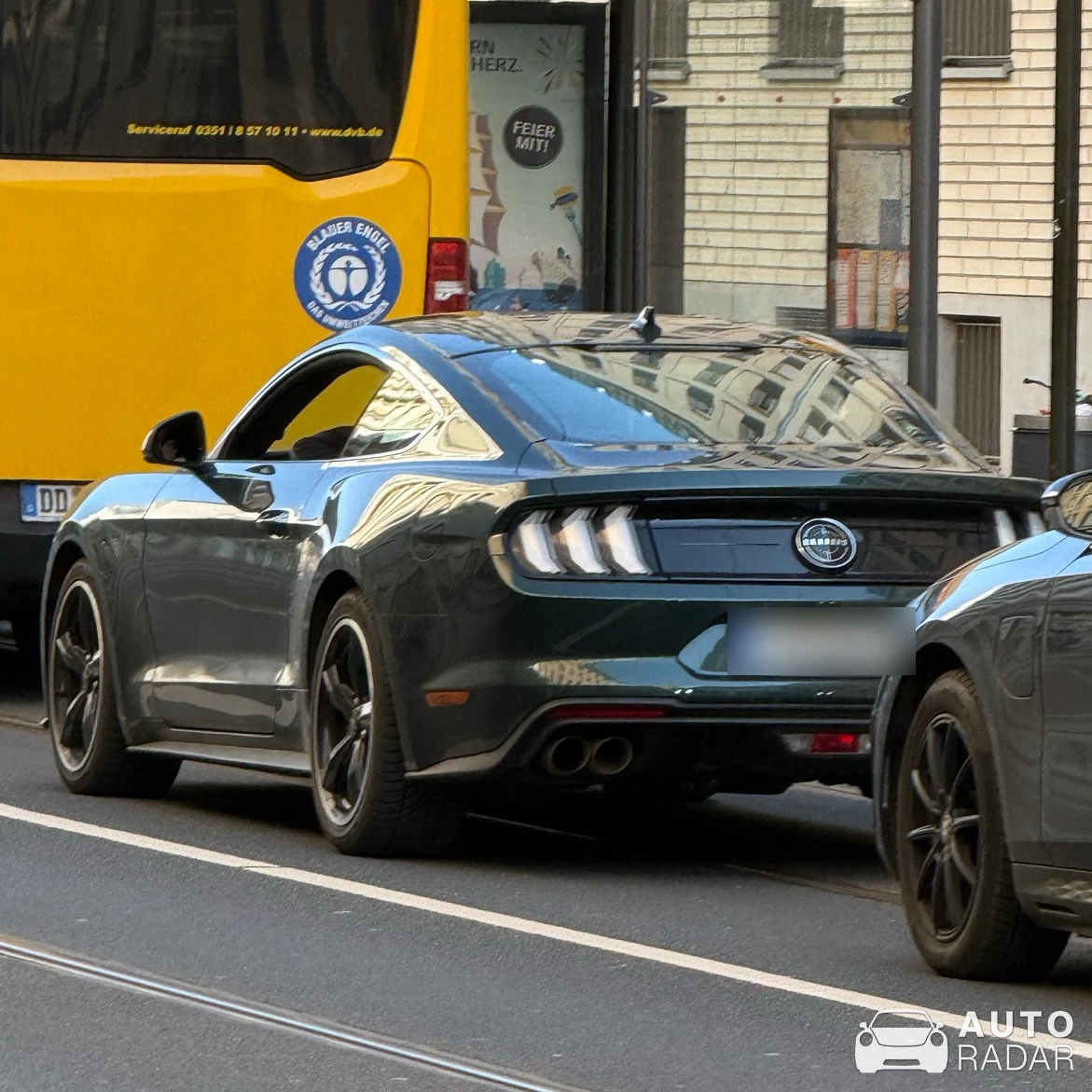 Ford Mustang Bullitt S550 spotted in Dresden