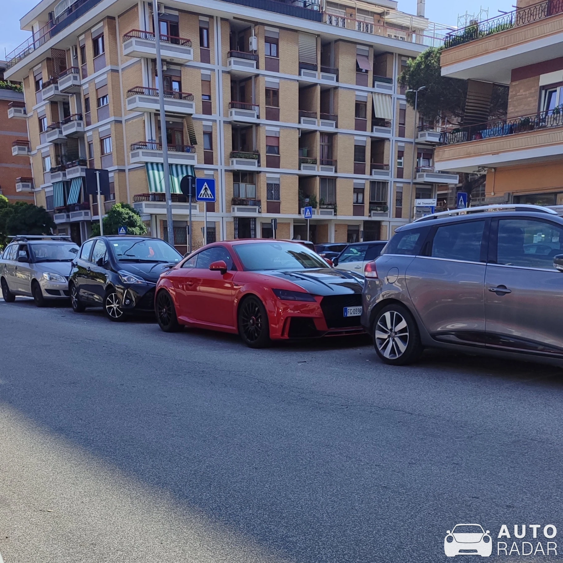 Audi TT-RS 8S spotted in Lido di Ostia, Italy