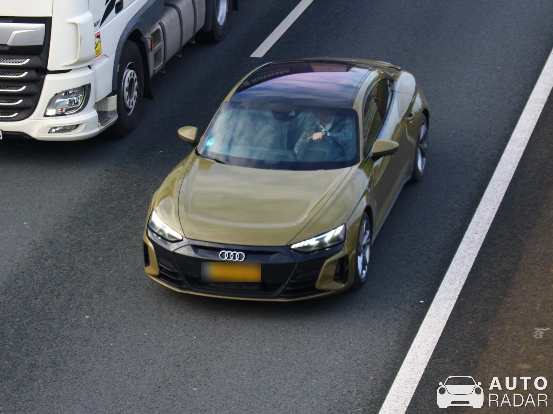 Audi RS E-Tron GT spotted in Enschede, Netherlands