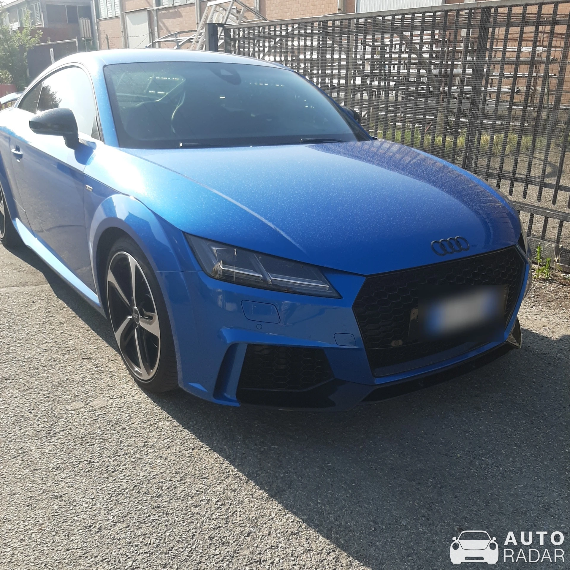 Audi TT-S 8S spotted in Felino, Italy