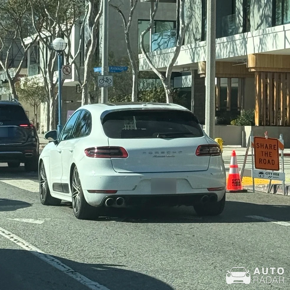 Porsche Macan Turbo spotted in West Hollywood, United States