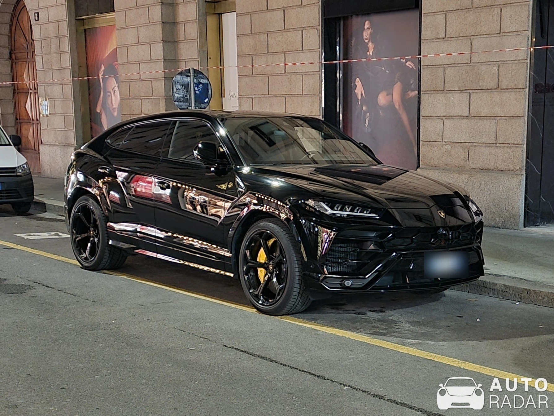 Lamborghini Urus spotted in Milano, Italia