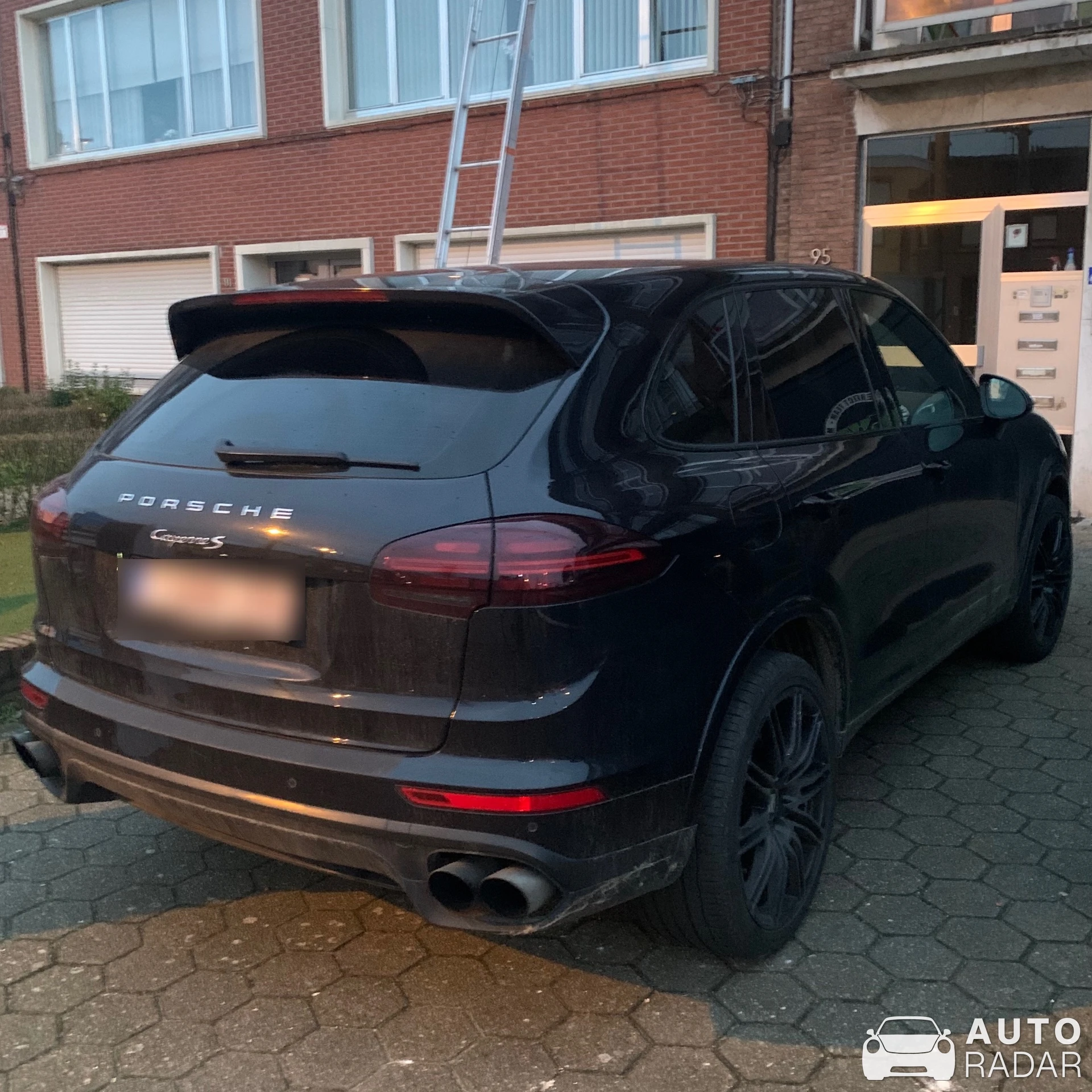 Porsche Cayenne S spotted in Antwerpen, België