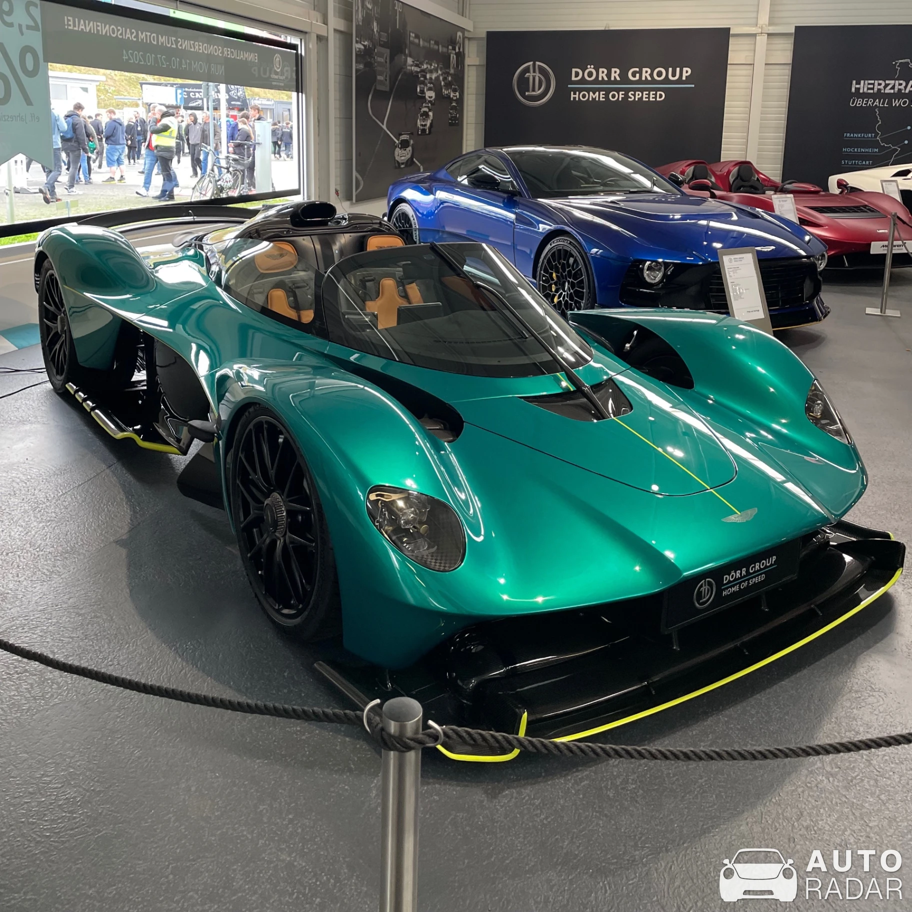 Aston Martin Valkyrie Spyder spotted in Hockenheim, Deutschland