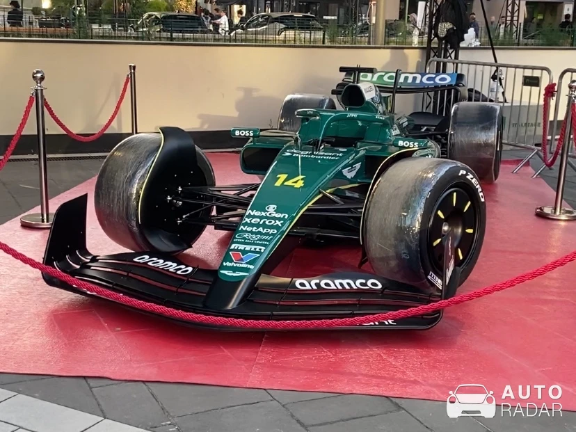 Aston Martin AMR spotted in Napoli