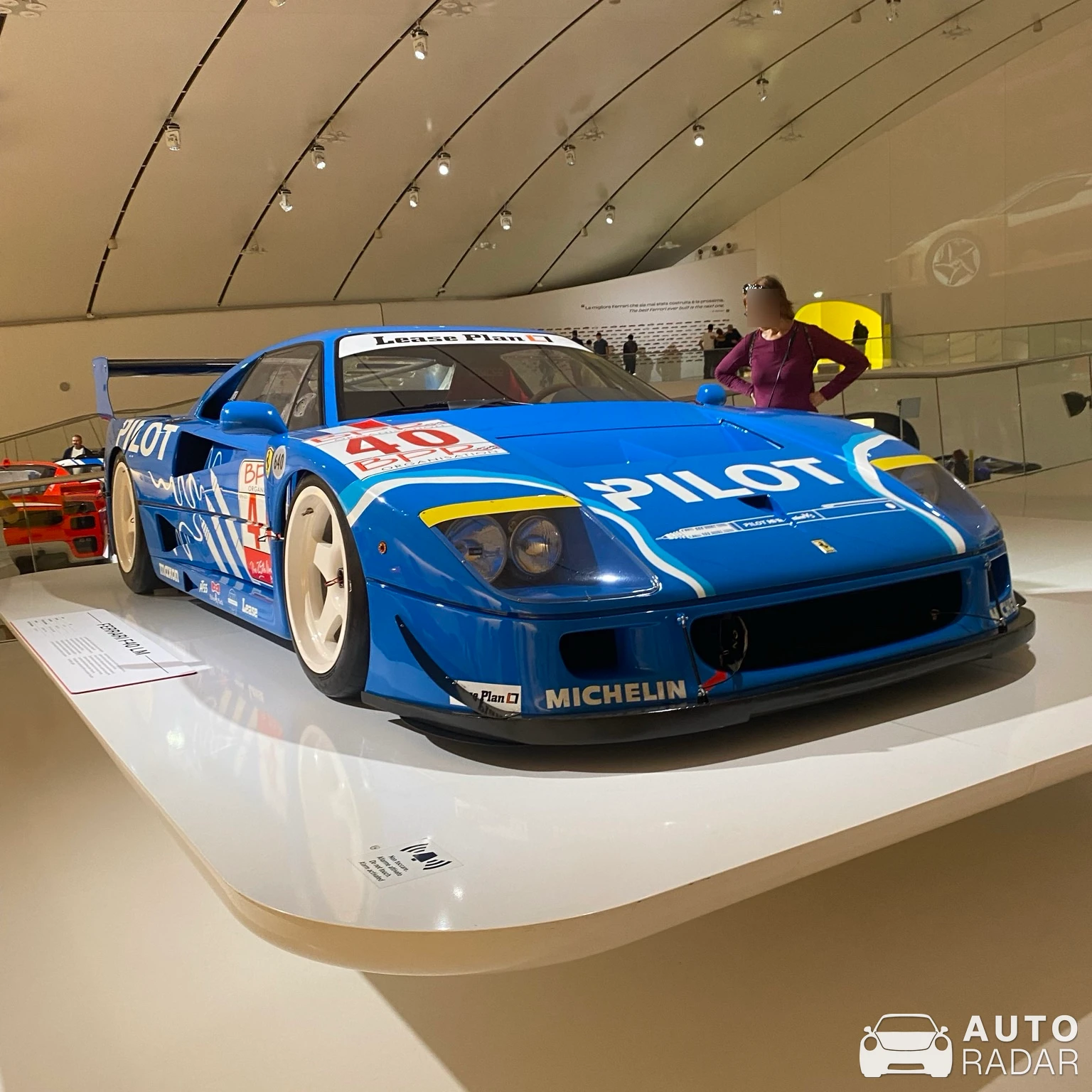 Ferrari F40 LM spotted in Modena