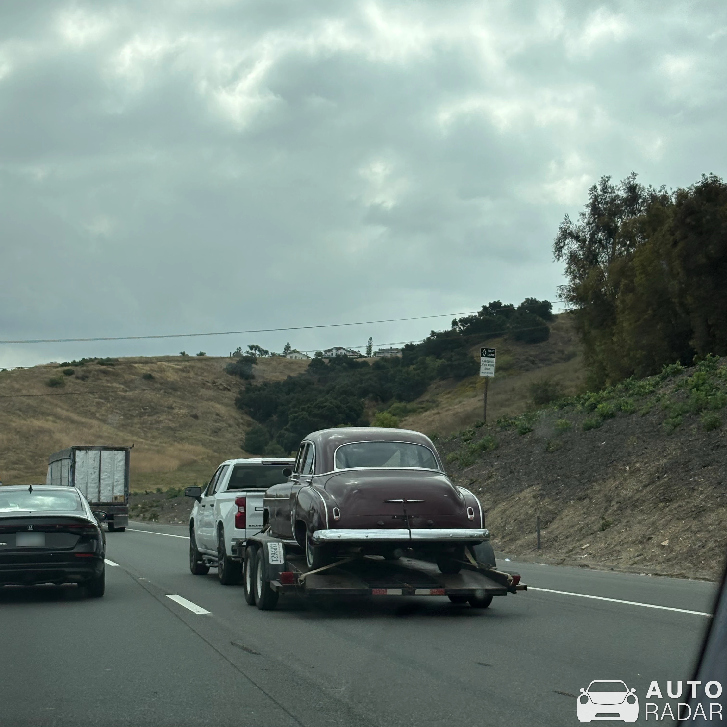 Ford Super Deluxe Coupé spotted in Pomona