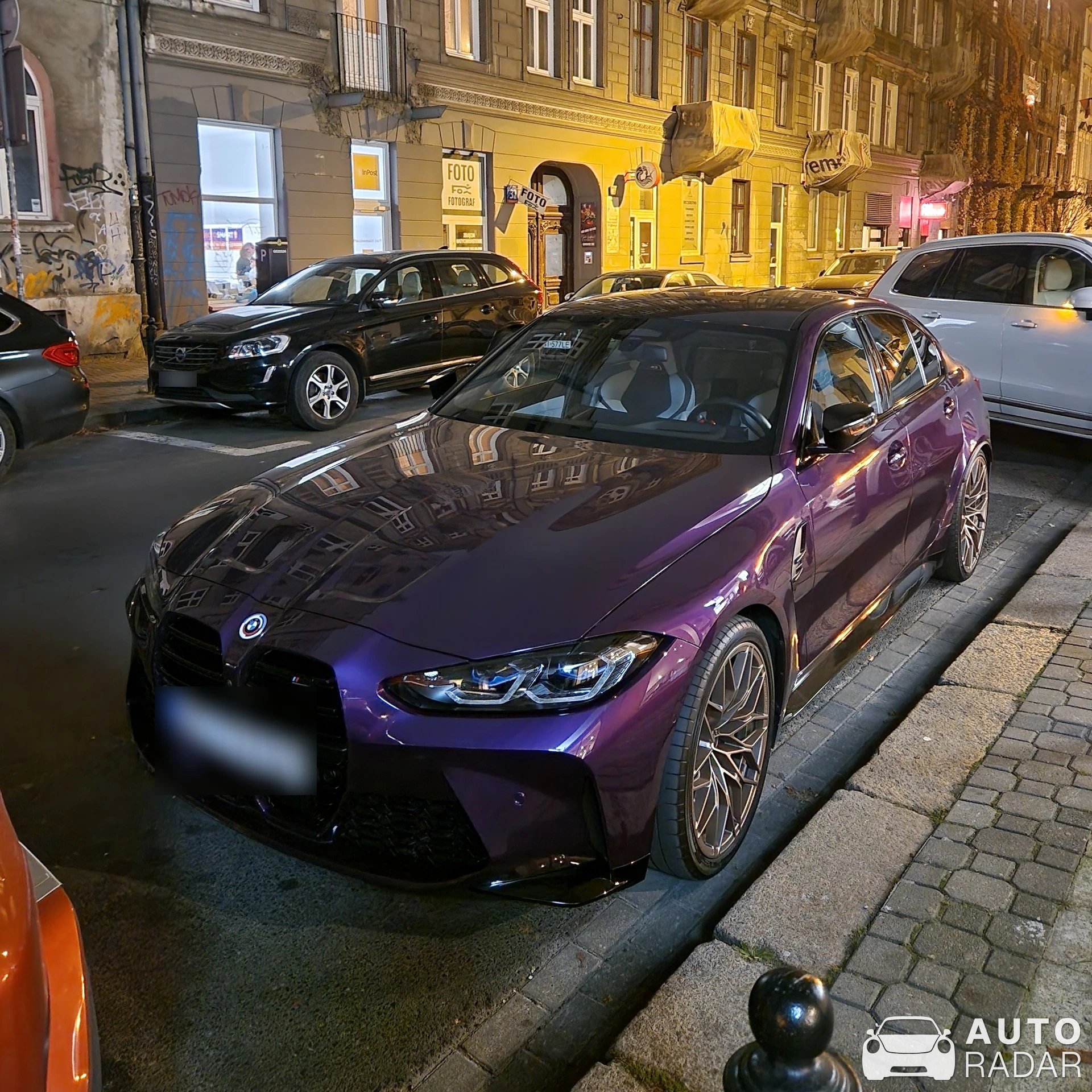 BMW M3 G80 Sedan Competition spotted in Warszawa, Poland