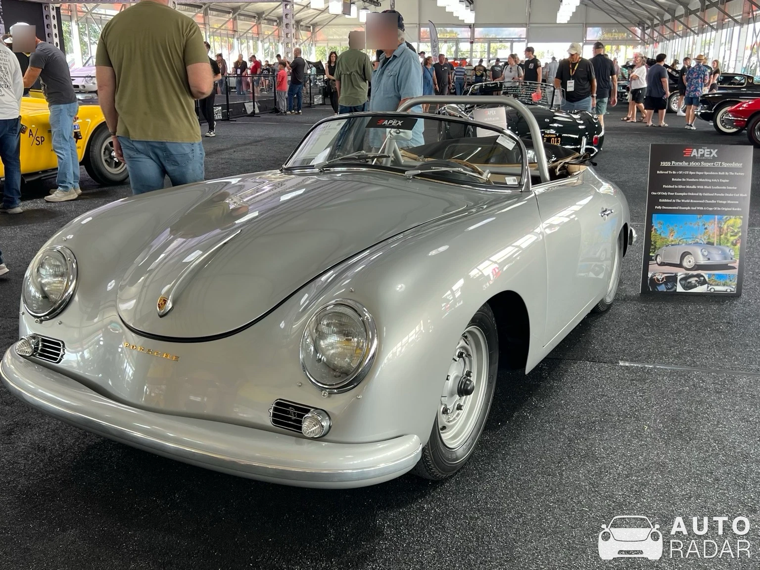 Porsche 356 A 1600 Super spotted in Kissimmee