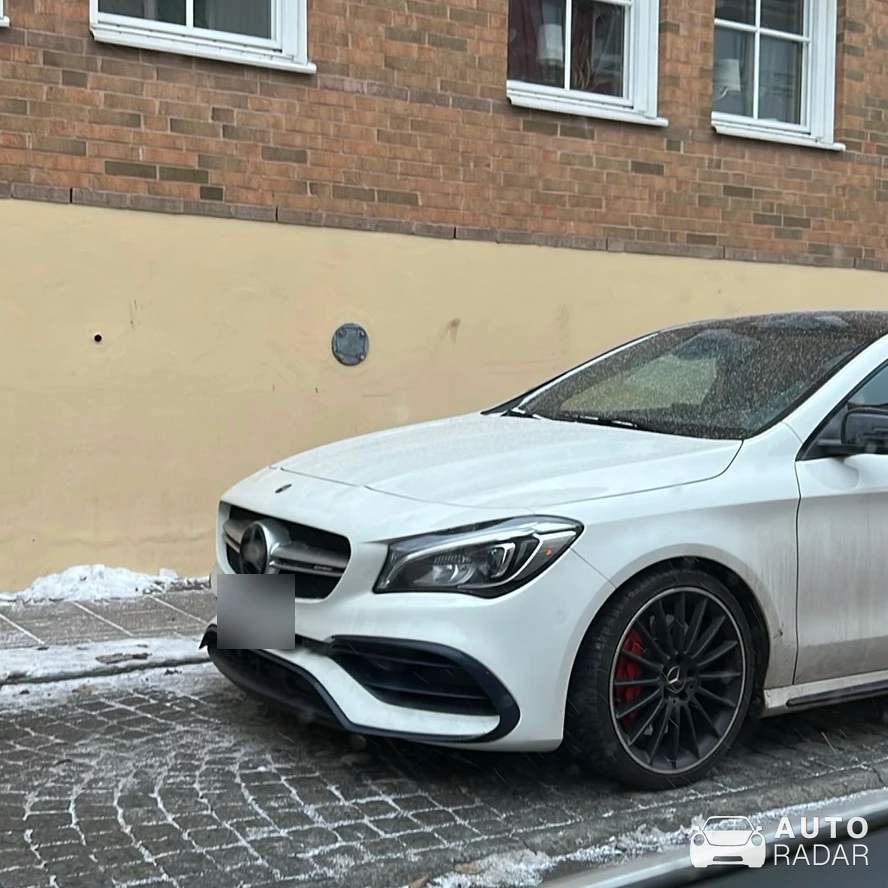 Mercedes-AMG CLA 45 C117 spotted in Dammhagen, Sverige