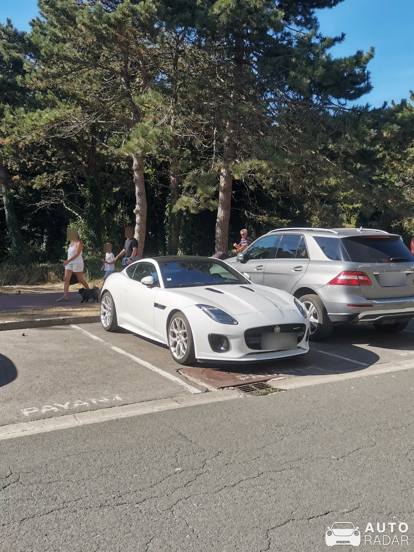 Jaguar F-Type R-Dynamic spotted in Le Touquet-Paris-Plage, France