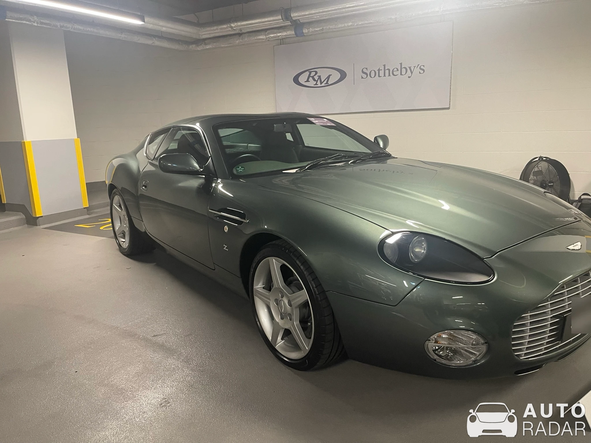 Aston Martin DB7 Zagato spotted