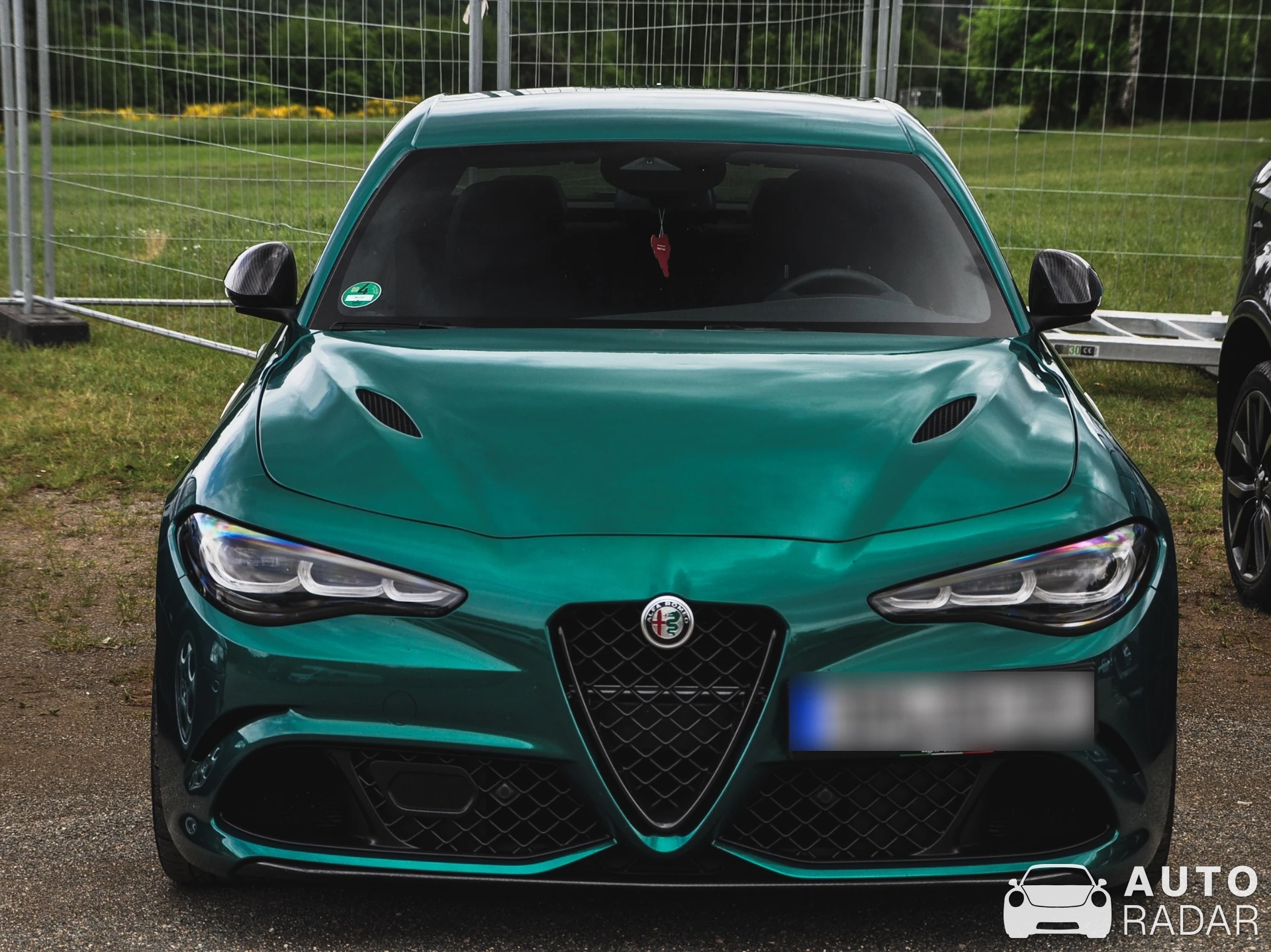 Alfa Romeo Giulia Quadrifoglio 2023 spotted in Nürburg