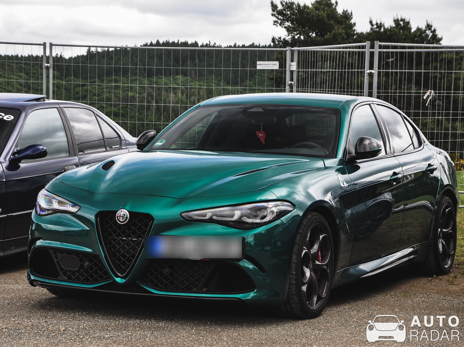 Alfa Romeo Giulia Quadrifoglio 2023 spotted in Nürburg, Germany