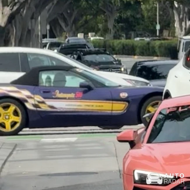 Chevrolet Corvette C6 Indianapolis 500 Pace Car spotted in Beverly Hills