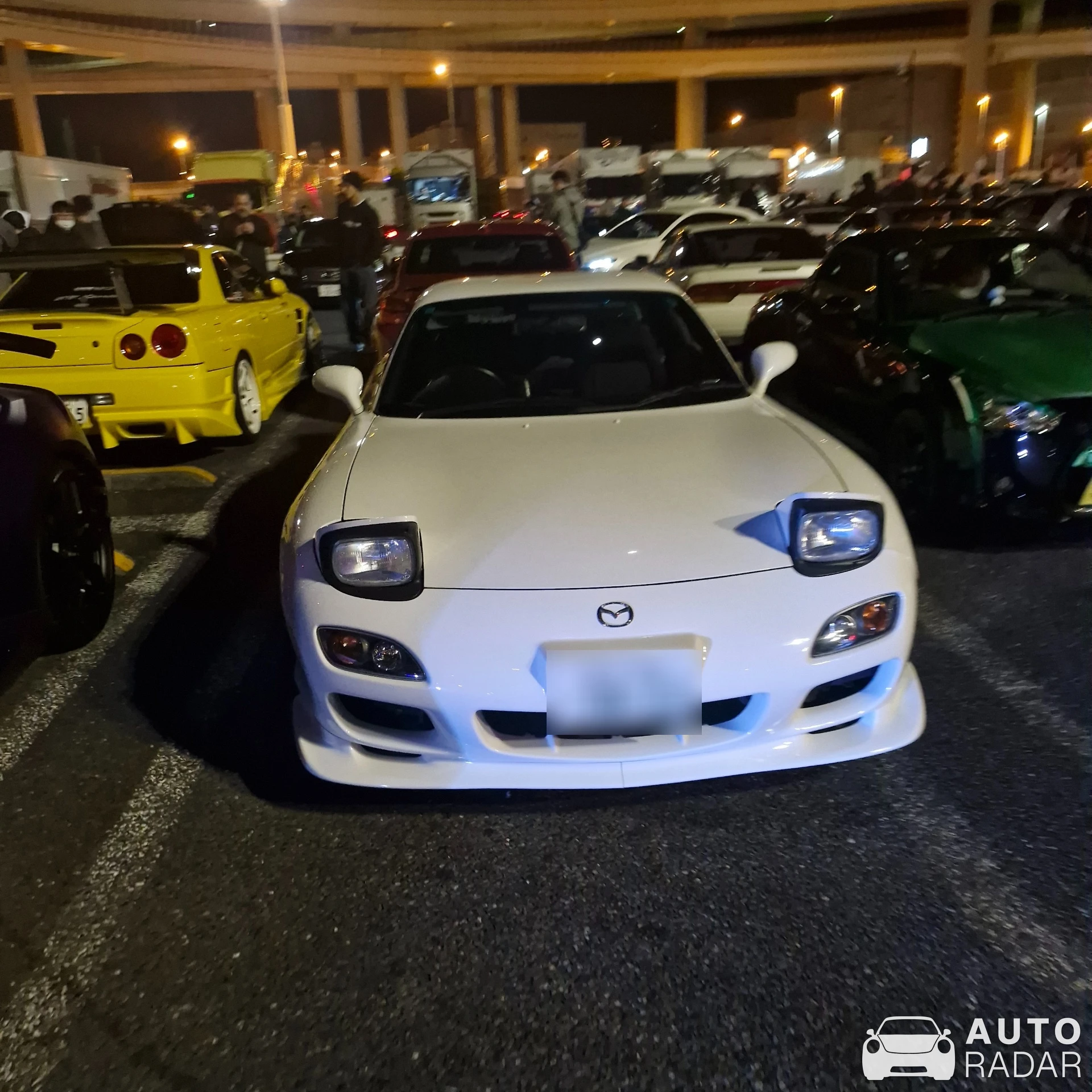 Mazda RX-7 spotted in Taito City, Japan