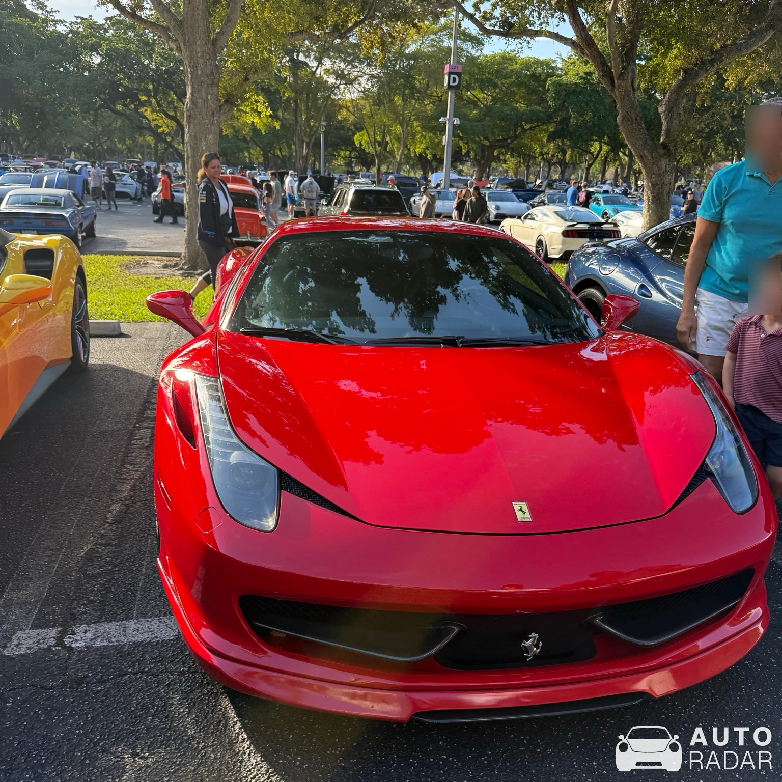 Ferrari 458 Italia spotted in Boca Raton, United States