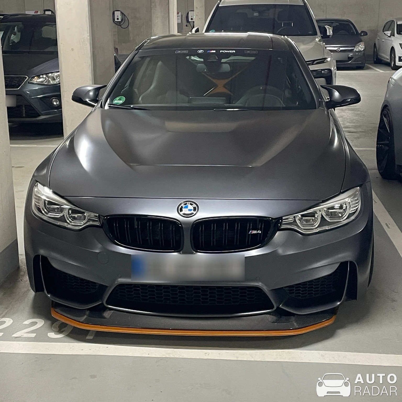 BMW M4 F82 GTS spotted in Müllenbach