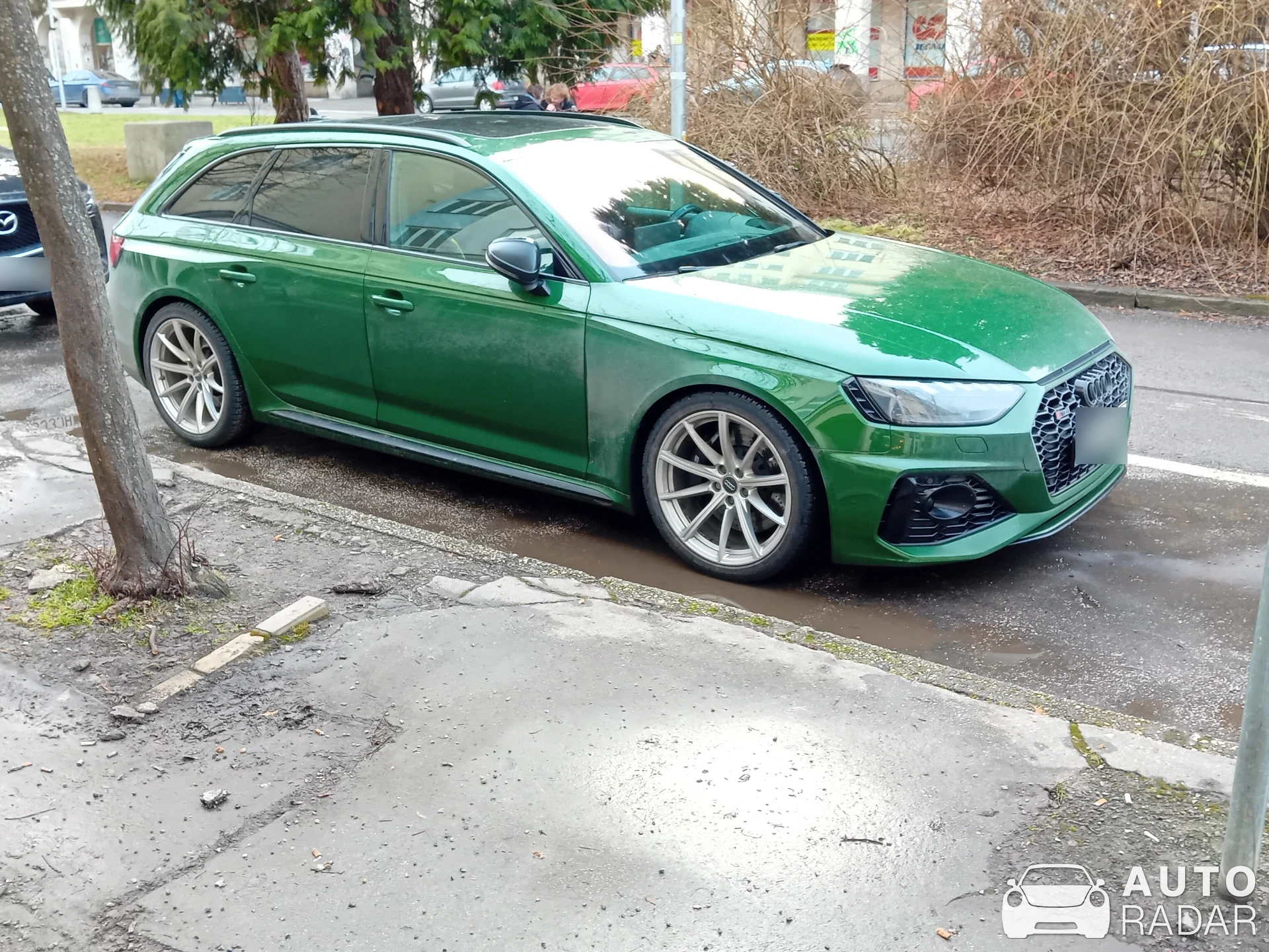 Audi RS4 Avant B9 spotted in Žilina, Slovakia