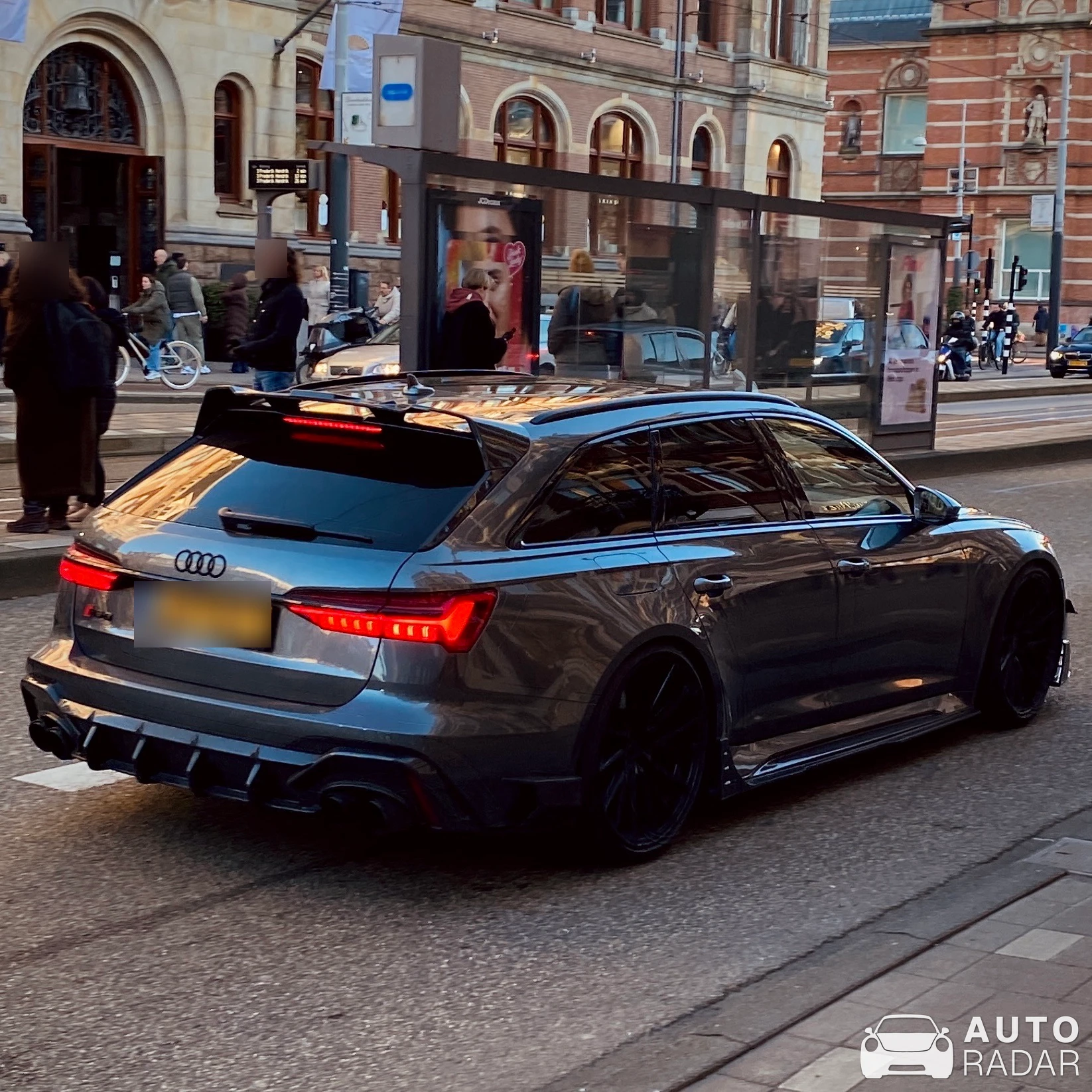 Audi ABT RS6 Avant C8 spotted in Amsterdam