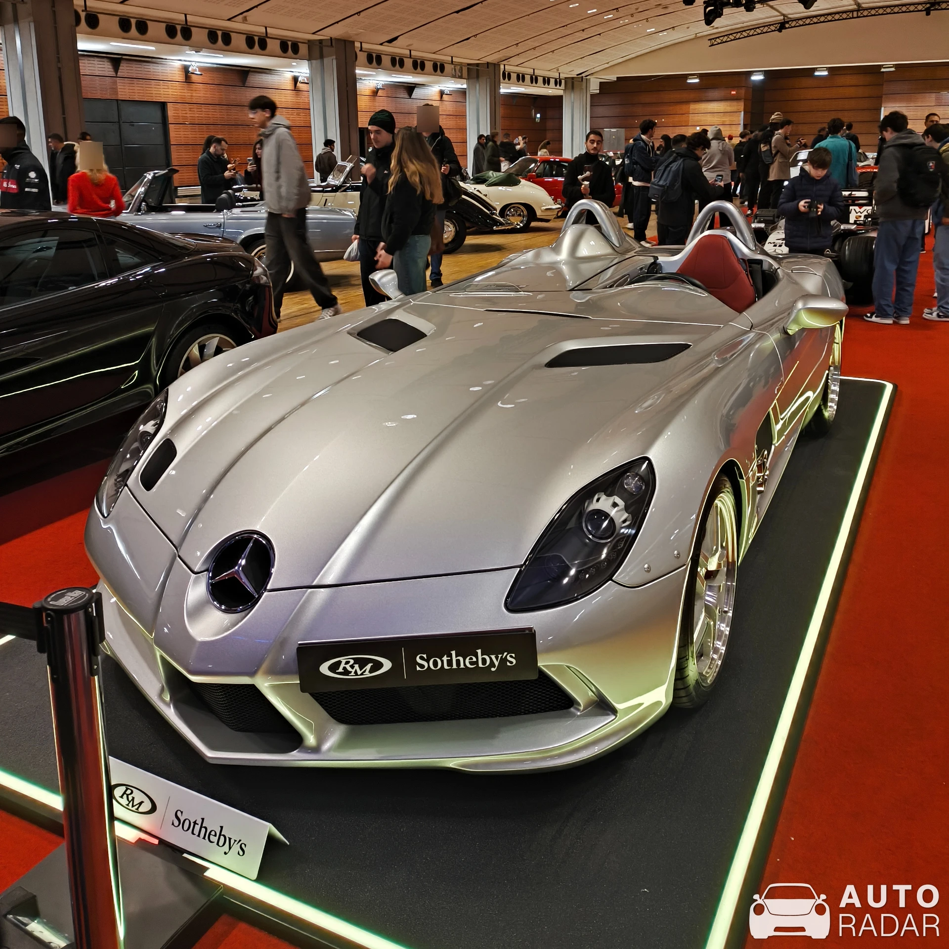 Mercedes-Benz SLR McLaren Stirling Moss spotted in Paris, France
