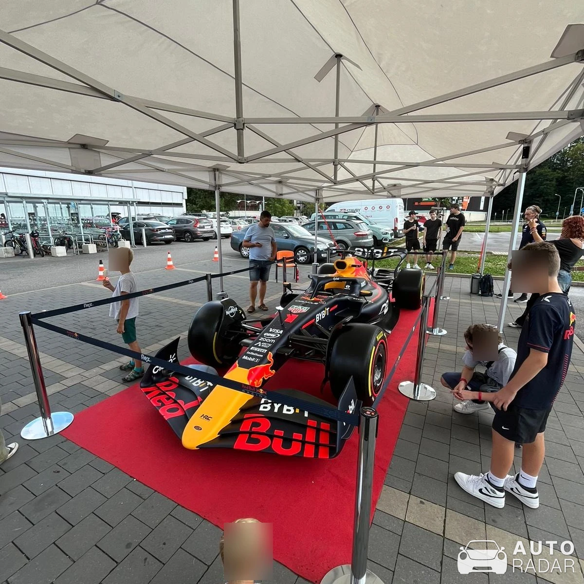 Red Bull Racing RB14 spotted in Trutnov, Czechia