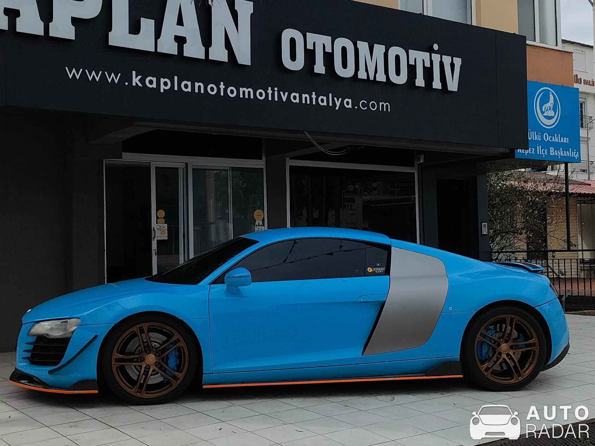 Audi R8 Prior Design spotted in Kepez, Türkiye