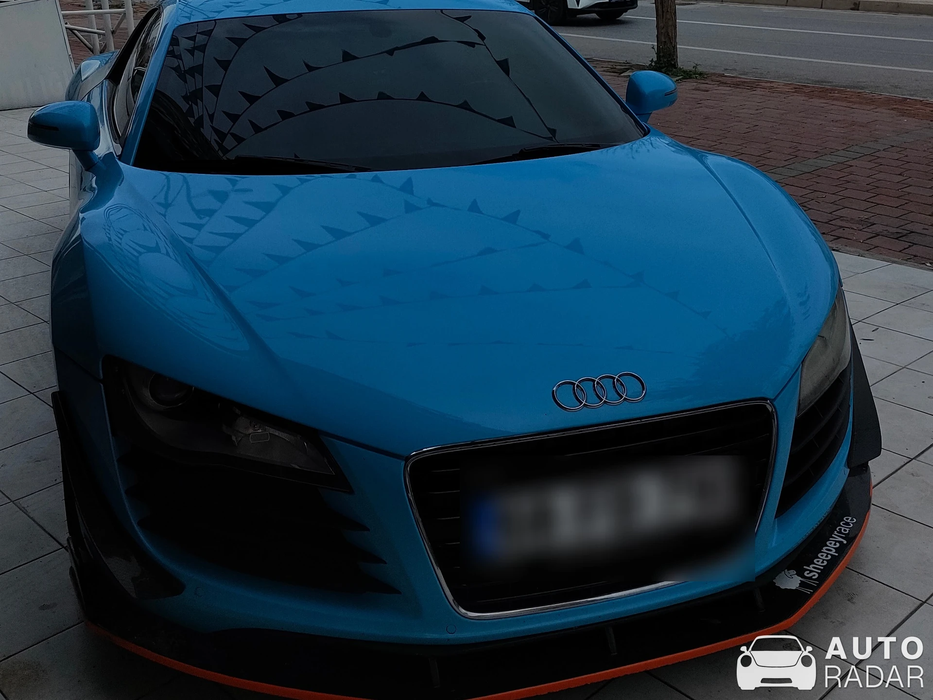 Audi R8 Prior Design spotted