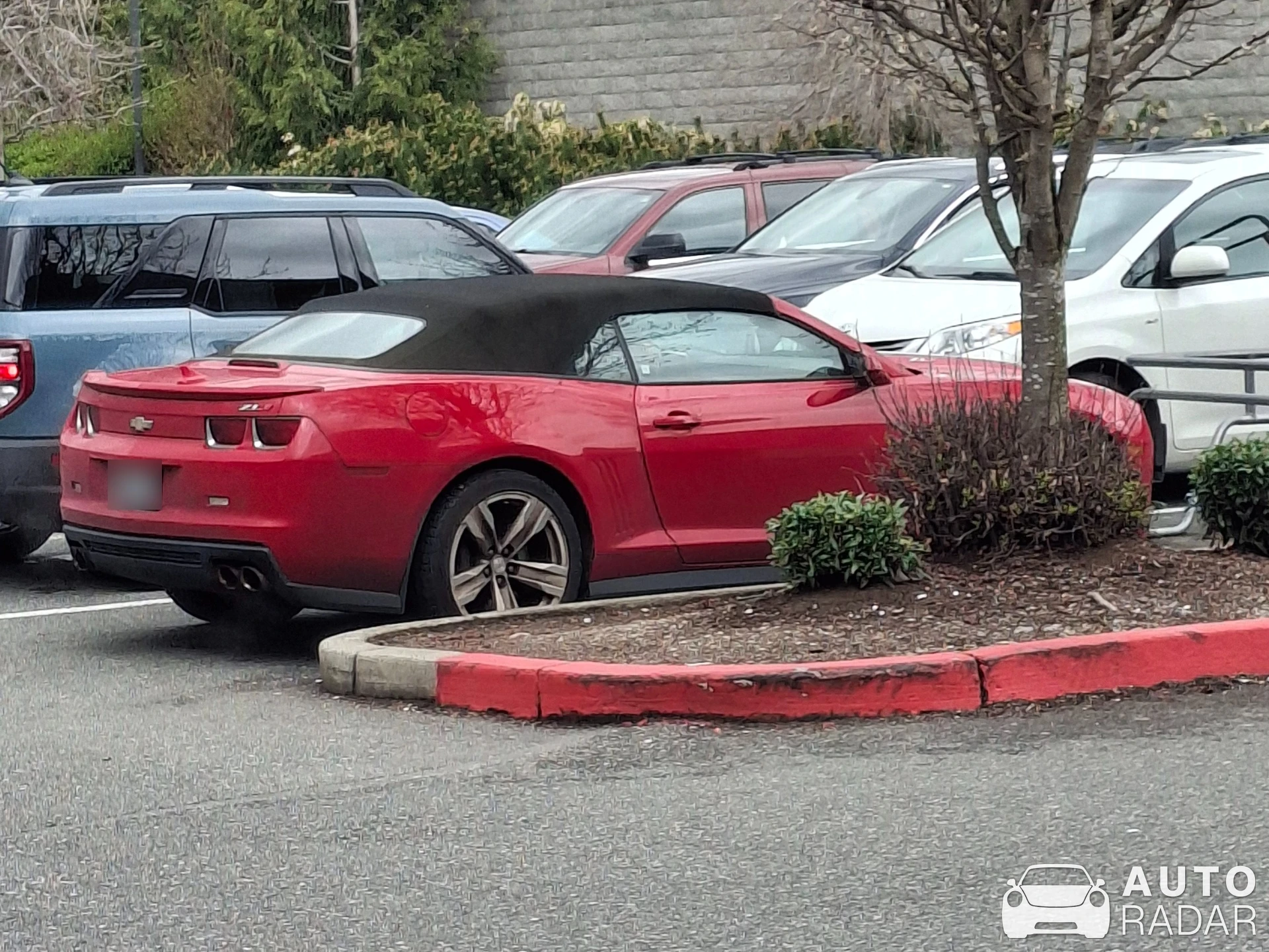 Chevrolet Camaro RS Cabriolet spotted in Snoqualmie