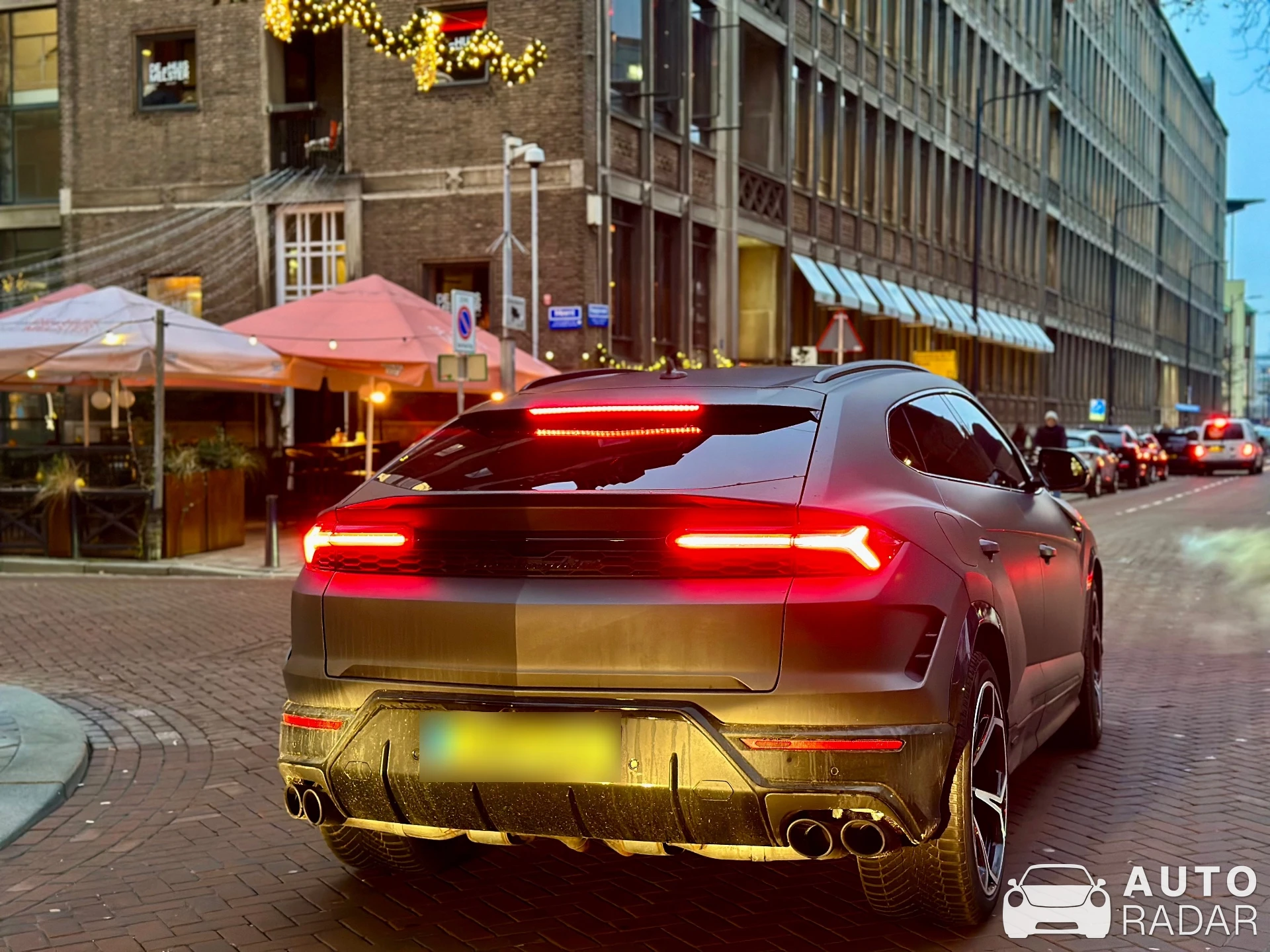 Lamborghini Urus SE spotted in Rotterdam, Netherlands