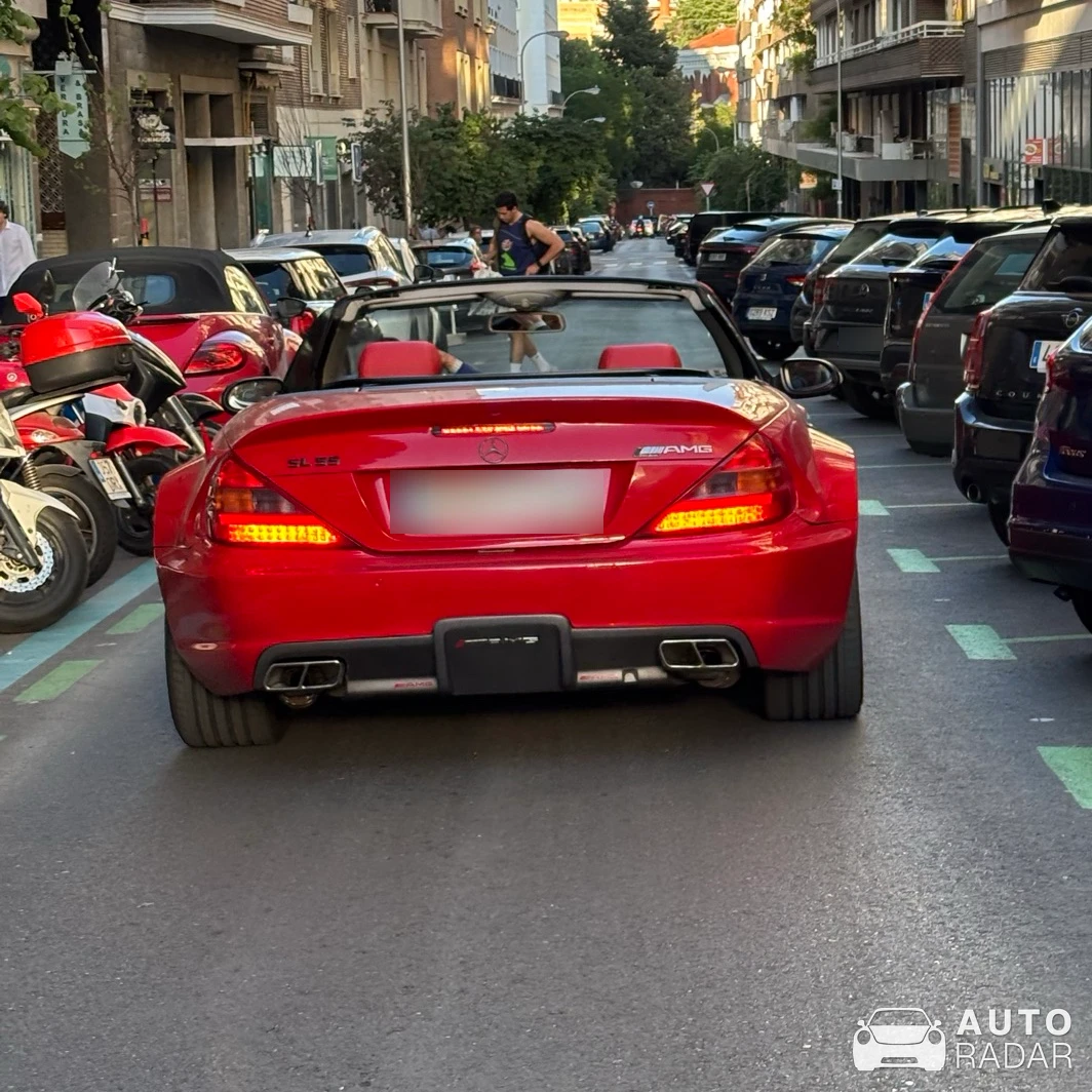Mercedes-AMG SL 55 spotted in Madrid