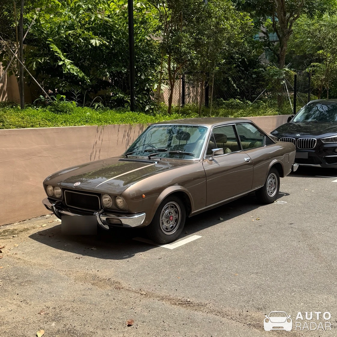 Fiat 124 Sport Coupé spotted in Singapore